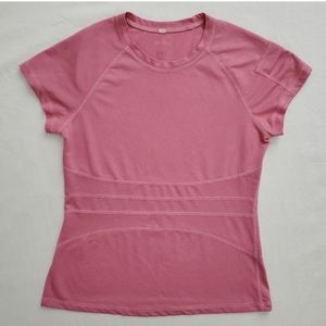 lululemon athletica Rose Pink Short Sleeve Performance Tee